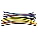 Shrink Tubing, 0.093in ID, Colors, 6in, PK35