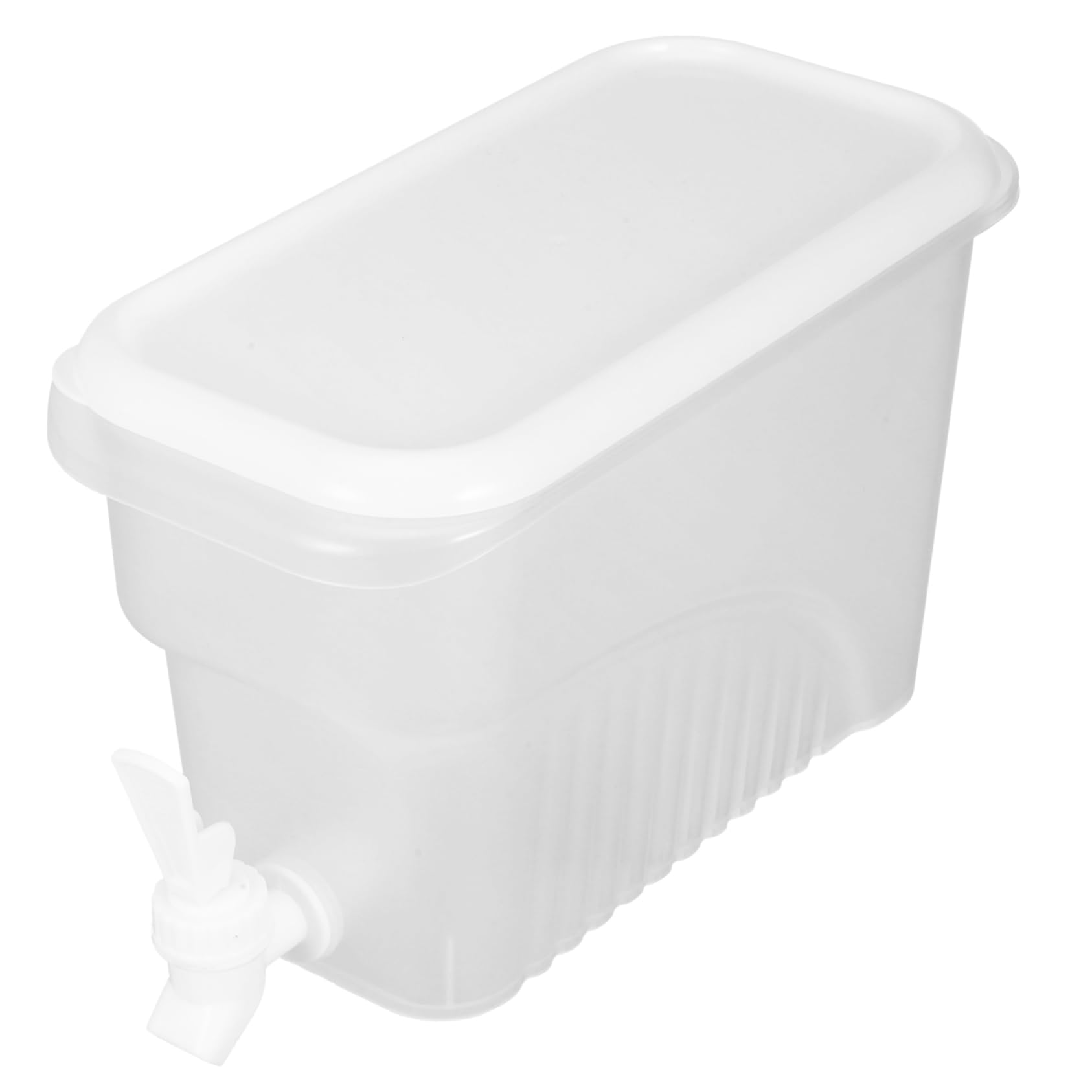 ABOOFAN Large Capacity Drink Dispenser for Fridge Beverage Container with Tap Multi Purpose Juice and Cocktail Holder Safe Material for Parties and Gatherings