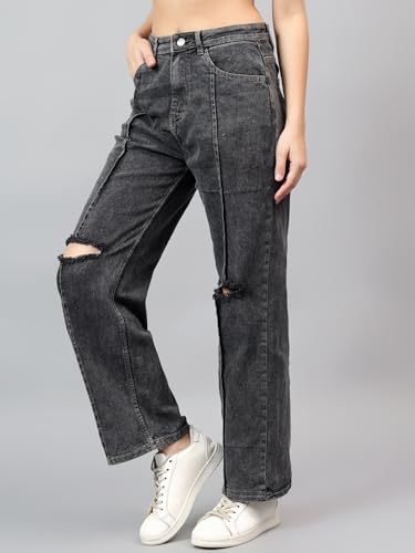 Image of KOTTY Womens Denim Jeans | Comfortable Fabric | Stylish Casual Wear