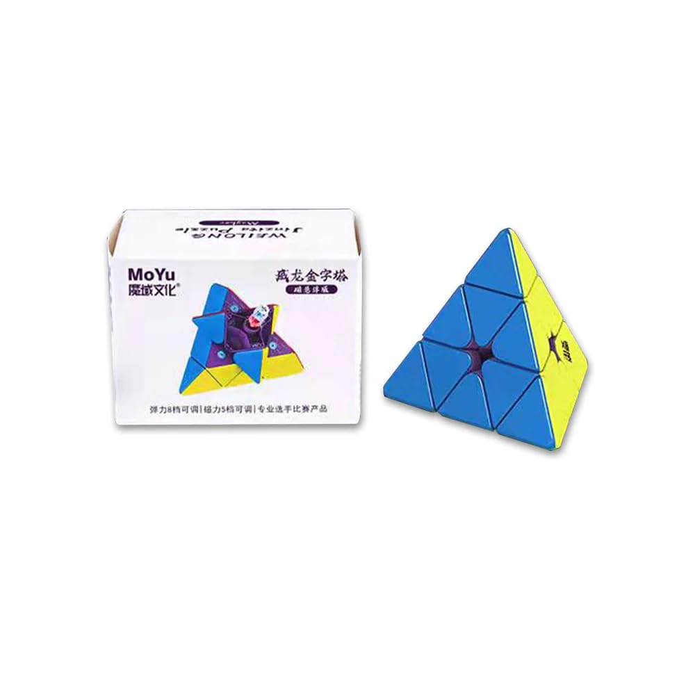 Weilong Maglev Pyramid Cube, Multicolor