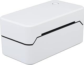 Thermal Printer, High Speed Printing 100-240V All in One 80mm Printing Width Label Printer 203dpi Resolution for Office (US Plug)