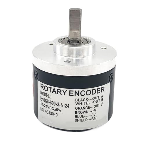 Encodeur incrémentiel E40S6 24V capteur de vitesse et mesure d'angle rotatif