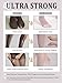 ARMOROSE Plus Size Ultra Strong Tights for Women, 40D T-Croth Semi-Sheer Pantyhose Rip-Resist High Waist Stockings