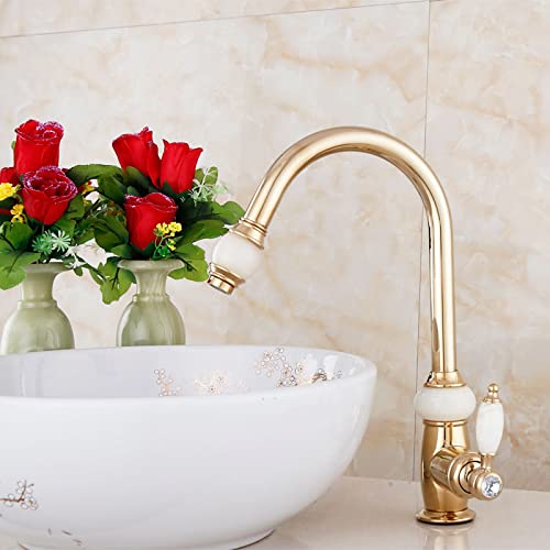 Robinet extractible pour lavabo sous comptoir mitigeur eau chaude et froide