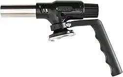 Mimo Style Maçarico Culinário Com Gatilho Gás Butano (Não Acompanha o Produto), Possui Chama Que Pode Ser Regulada Através da Válvula, em Plástico e Alumínio Com Revestimento Cerâmico, AQ20117