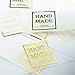 CHAWOORIM Wrap Paper Tape Labels Soap Packaging Materials for Homemade soap Bar 20sheets Tracing Paper Labels