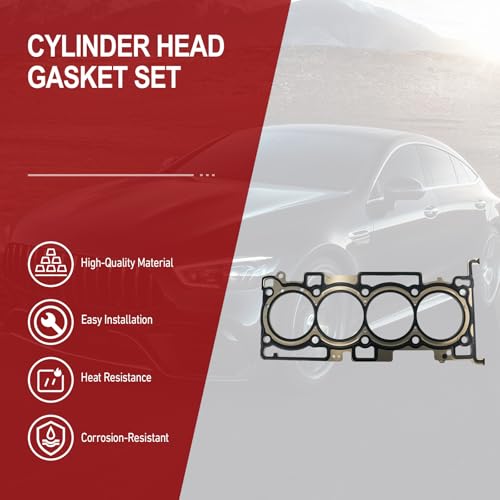Image of Cylinder Head Gasket Set Compatible with Kia Optima and Sorento 2016 2017 2018 2019 2020-2.4L Gas Engine Replaces 22311-2GGB0