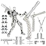 Pthjswj T13 Action Figure Set - (Assembled) 3D Printed Action Figure, Titan 13 Action Figure, Multi-Jointed Movable Dummy 13, Robot Action Figure, Birthday Gifts for Boys, Girls Desktop Decorations