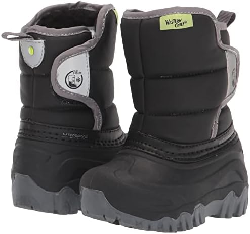 Western Chief Boy's Summit Snow Boot (Toddler/Little Kid/Big Kid) Black 11 Little Kid M | Image 6