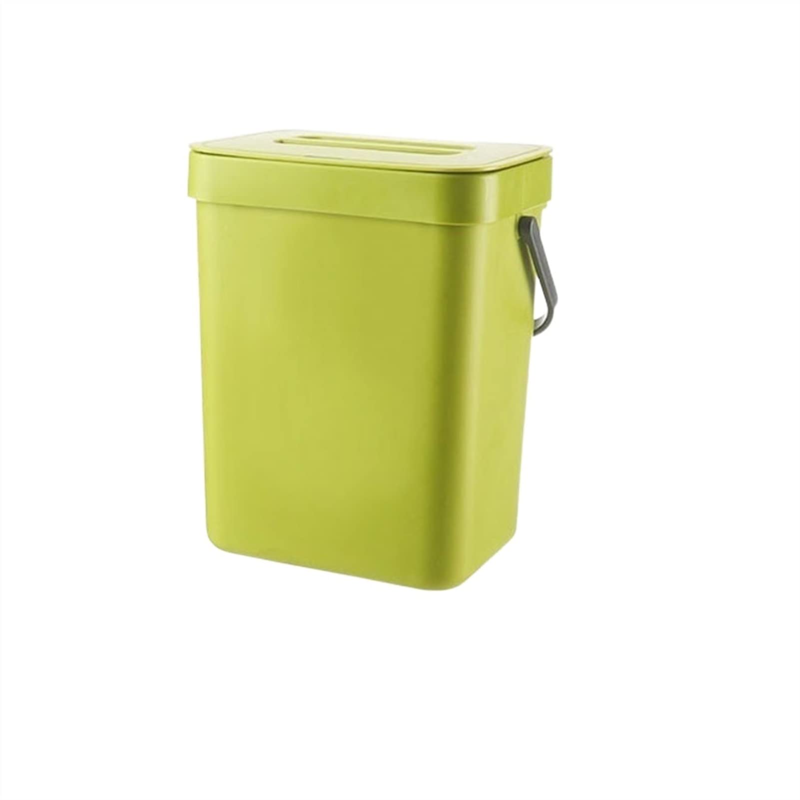 Cestino Carta Ufficio Cestino for la Cucina Can Creative Creativo Castenino Montato a Parete con Coperchio Small Demonste, 3L Pattumiera da Bagno