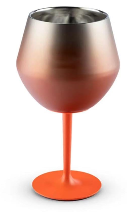 Crobat Stainless Steel Double-Layer Goblet Vacuum Insulated Champagne Wine Glasses for Bar Party Versatile for All Beverages Modern Look 3