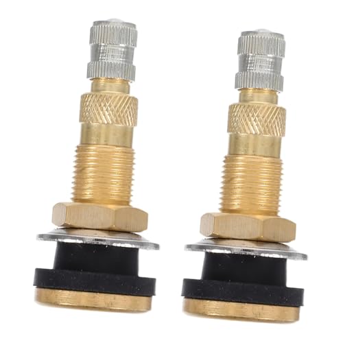 MAGICLULU - MAGICLULU 2pièces Valve Pneu Métallique Remplacement pour Tracteur Et Pneus Poids Lourds Adaptateur De Valve pour Roues Et Véhicules Agricoles