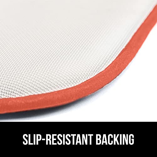 Gorilla Grip Memory Foam Chair Cushions, Comfortable Pads For Dining Room, Kitchen Table, Office Chairs, Stay In Place Backing, Comfortable Microfiber Seat Pad Cushion, Set Of 4, 16X16, Coral #TOP3