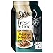 Price comparison product image SHEBA Fresh & Fine Cat Pouches with Chicken & Turkey in Gravy 8 x 6x50g