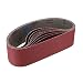 Aluminum Oxide Sanding Belts,4-Inch x 36-Inch 80/120/150/240/400 Assorted Grits (10 Pack)