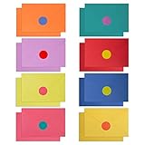 120 Blank Cards with Envelopes & Stickers | 4' x 6' Bulk Boxed Set of all Occasions Colored...