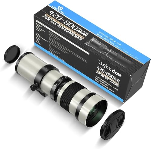 Teleobjetivo Lightdow 420-800mm f/8.3-16 para Nikon DSLR - Fernando Cortés