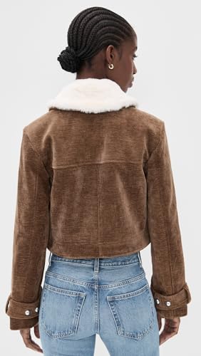 Avec Les Filles Women's Wide Sleeve Corduroy Bomber3