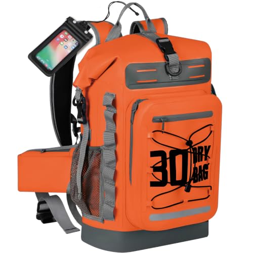MORXPLOR Dry Bag Waterproof,5L/10L/20L/30L/40L/55L Roll Top Dry Bag Backpack with WaterProof Phone Case for Swim,Kayak