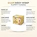 Guam Anti Cellulite Stomach Wraps, INFRARED Body Wrap for Flat Tummy, FIR Tummy Wrap Cellulite Remover, Belly Cellulite Treatment, Stomach Skin Firming and Tightening Body Mud (1.1LB)