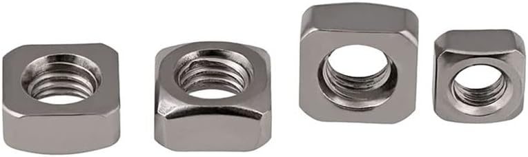 Square Nut 316 Stainless Steel Metric Square Nut M3 M4 M5 M6 M10 M12 - (Size: M12, Color: 5pcs)