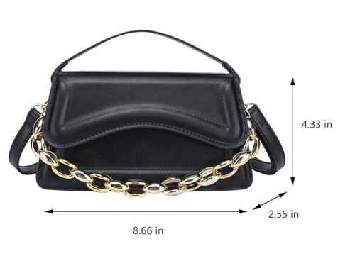 Image of Women Top Handle Clutch Handbag Cute Purse for Girls trendy Small Crossbody Bag