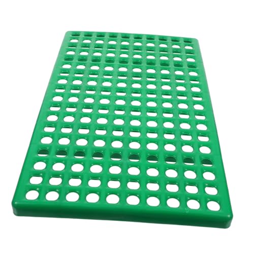 Alfombrilla para Jaula de Conejos Base Aislante con Orificios para Ventilación Mat Práctico