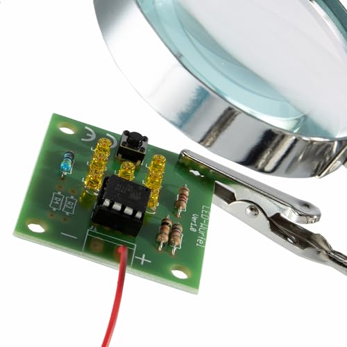 Weller WLACCHHB-02EU Help de hand met het vergrootglas en 2 krokodillenklemmen - Afbeelding 4