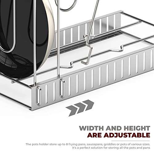 Vdomus 8541990615 Pot Rack Organizer With 3 Diy Methods thumb #5