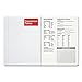 Universal 20946 Composition Book, College Rule, 9 3/4 x 7 1/2, White, 100 Sheets, 6/Pack