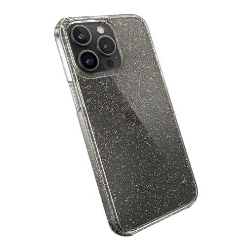 Coque iPhone 15 Pro AT&T Essentials Edge Pro transparente pailletée anti-choc