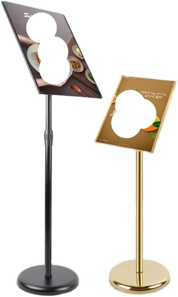 Porte-affiche extérieur résistant aux intempéries rotatif 360