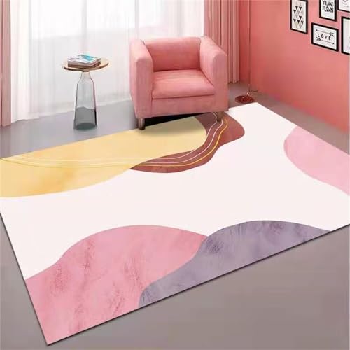 Grand tapis blanc doux et confortable pour salon moderne - 2