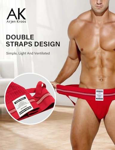 Arjen Kroos Mens Jock Strap Compression Athletic Supporter Jockstrap Underwear with Wide Band4