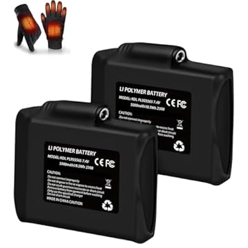 heated glove batteries