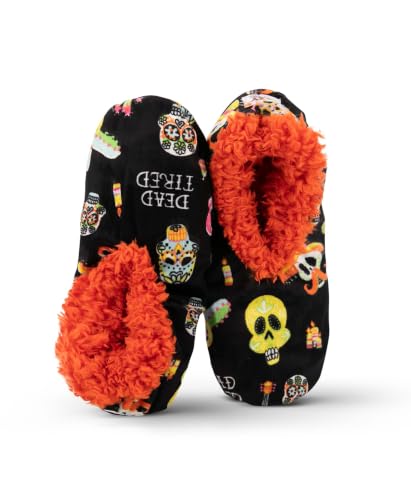 Image of Lazy One Fuzzy Slipper Socks for Women, Fleece House Slippers, Indoor Socks