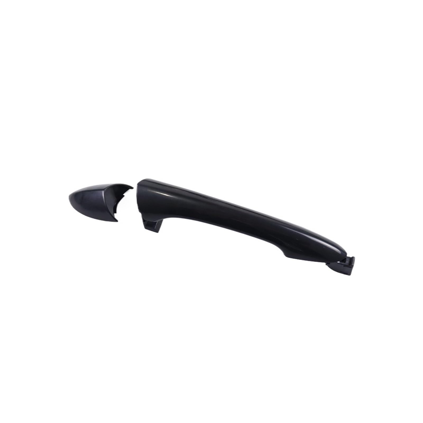 Shlpzhgmc Rear Left Outer Door Handle Black Compatible With 2011-2014 Hyundai Sonata I45 Exterior Handle 82651-3S000 82652-3S000(Rear Left)