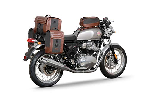 Soporte SHAD SR Royal Enfield Interceptor 650: evita que las alforjas se muevan 3