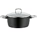 Produktbild WMF Bueno Induction Kochtopf hoch 24cm, Glasdeckel, Fleischtopf, 4,2l Aluguss beschichtet, Topf Induktion