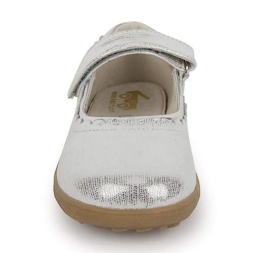 See Kai Run Jane Ii - Mary Jane Shoes Special Occasion Shoe For Girls - Silver, 13 #TOP3