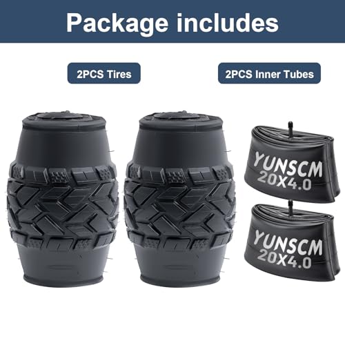 Heavy Duty 20x4.0 E-Bike Tires