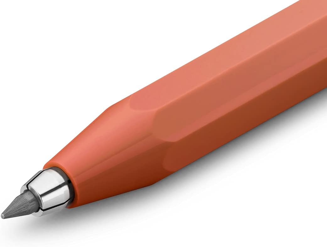 Kaweco SKYLINE SPORT Clutch Pencil Fox 3.2 mm 5B with 0.7 mm Lead Refill I Pencil 10.5 cm