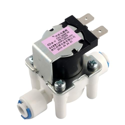 Électrovanne RO 24V raccord rapide 1/4 valve de rinçage 300cc - 5