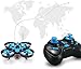 Produktbild Mini Quadrocopter Drohne, JJRC H36 Mini Quadcopter Drone Spielzeug Geschenk Kinder Anfänger Blau
