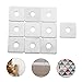 Anneome 20pcs Square Washers Heavy Duty Flat Fasteners for Construction Industrial Use Plate Washers