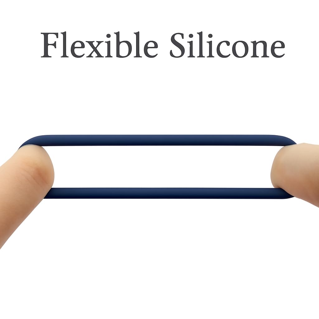 Kandid® 3-in-1 Cock Ring Set for Men – Stretchy Silicone Erection Rings in 3 Sizes, Time Delay Cock Rings for Stronger Erections, Performance & Endurance Training, Waterproof Reusable Penis Rings