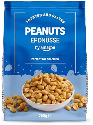 by Amazon - Roasted and Salted Peanuts 200g 1 pack