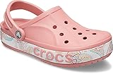  Crocs Bayaband Bandana Print Zuecos, Flor, 37/38 EU