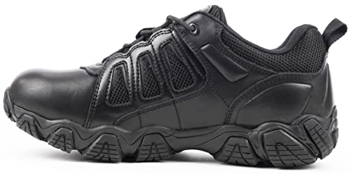 Thorogood Crosstrex Waterproof Safety Toe Work Shoes for Men - Lightweight Polishable Leather and Mesh with Comfort Insole and Slip-Resistant Outsole; ASTM Rated3