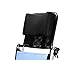 Apoyacabeza para silla de ruedas Soporte para el cuello Asiento cómodo Respaldo Cojín, Acolchado ajustable para adultos Accesorios de sillas de ruedas universales portátiles, 16 "-20", Negro